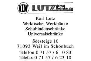 Lutz, Karl