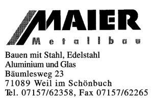 Maier Metallbau