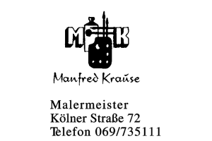 Manfred Krause Malermeister