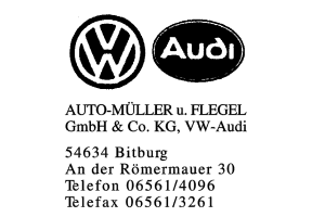 AUTO-MÜLLER U. FLEGEL GmbH & Co. KG