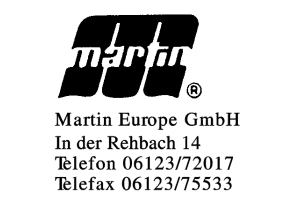 Martin Europe GmbH