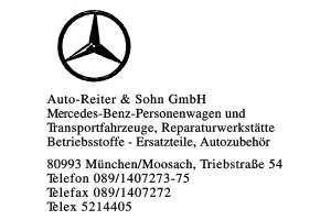 Auto-Reiter & Sohn GmbH