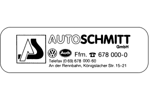 AUTOSCHMITT GmbH AUTOSCHMITT GmbH