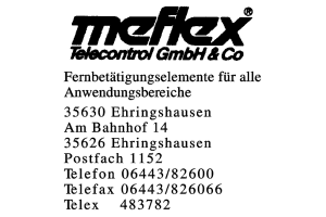 meflex Telecontrol GmbH & Co.