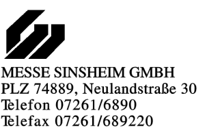 MESSE SINSHEIM GMBH