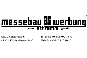 messebau werbung schramm gmbh