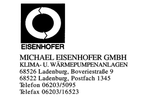 MICHAEL EISENHOFER GMBH