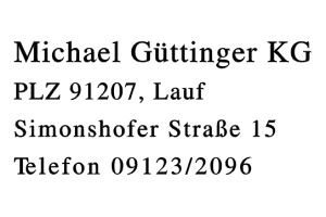 Michael Güttinger KG