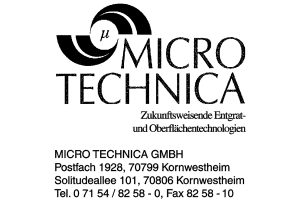 MICRO TECHNICA GMBH