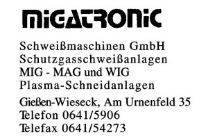 Mieatronik Schweißmaschinen GmbH