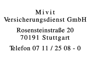 Mivit Versicherungsdienst GmbH