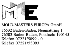 MOLD-MASTERS EUROPA GmbH