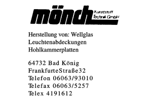 Mönch Kunststoff-Technik GmbH