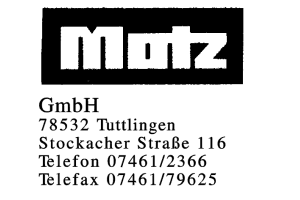 Motz GmbH Motz GmbH