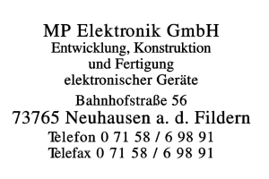MP Elektronik GmbH