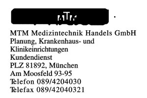 MTM Medizintechnik Handels GmbH