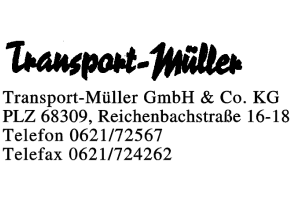 Müller Tranport GmbH & Co. KG