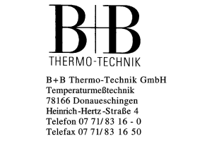 B + B Thermo-Technik GmbH