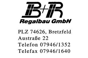 B+R Regalbau GmbH