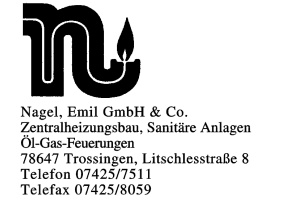 Nagel, Emil GmbH & Co.
