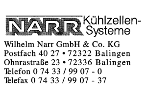 Narr, Wilhelm GmbH & Co. KG