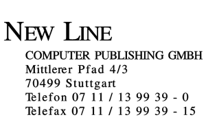 New Line Computer Publishing GmbH