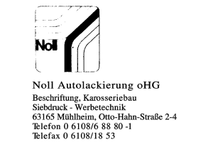 Noll Autolackierung oHG