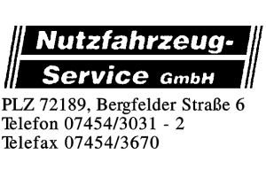 Nutzfahrzeuge-Service GmbH