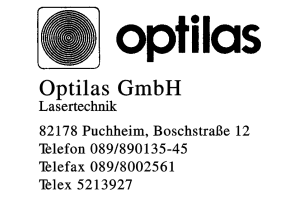 Optilas GmbH