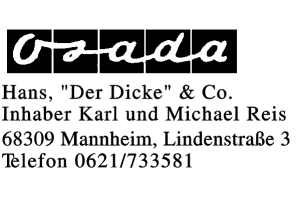 Osada, Hans Inhaber Karl und Michael Reis Osada, Hans Inhaber Karl und Michael Reis