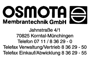 Osmota - Membrantechnik GmbH