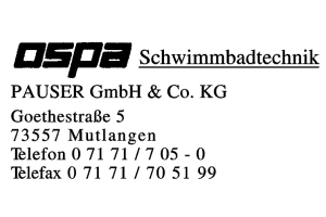 ospa Pauser GmbH & Co. KG