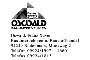 Oswald, Franz Xaver