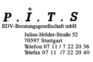 P.I.T.S EDV-Beratungsgesellschaft mbH
