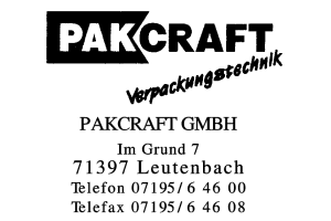 PAKCRAFT GmbH