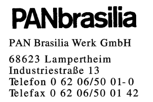 PAN Brasilia Werk GmbH PAN Brasilia Werk GmbH