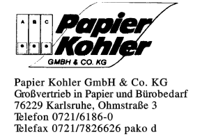 Papier Kohler GmbH & Co. KG