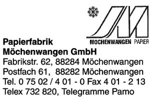 Papierfabrik Möchenwangen GmbH