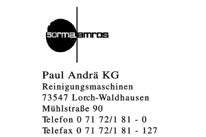 Paul Andrä KG Maschinenbau