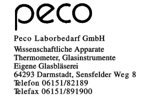 Peco Laborbedarf GmbH