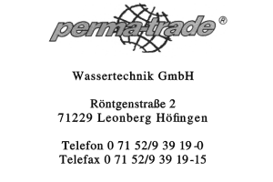 perma-trade Wassertechnik GmbH