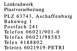 PETRI AG
