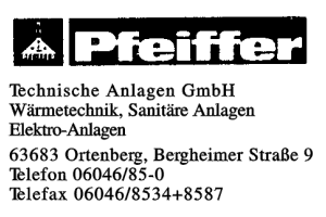 Pfeiffer Technische Anlagen GmbH