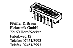 Pfeiffer u. Braun