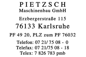 PIETZSCH Maschinenbau GmbH