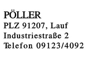 PÖLLER, Leonhard PÖLLER, Leonhard