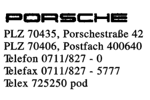 Porsche Porsche