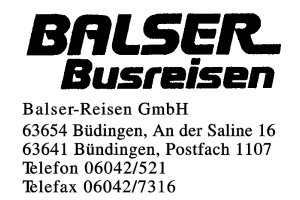 Balser-Reisen GmbH