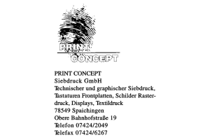 Print Concept Siebdruck GmbH Print Concept Siebdruck GmbH