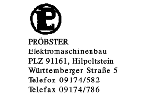 PRÖBSTER PRÖBSTER